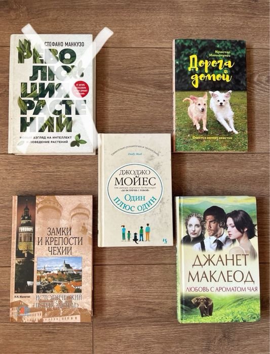 К. Ияннопулос. Дорога домой, Джоджо Мойес. Один плюс один, Джанет Маклеод. Любовь с ароматом чая