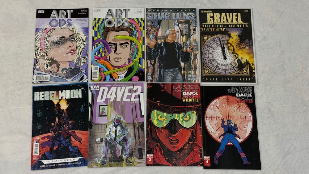 Комікси Vertigo, IDW, BOOM!, VALIANT та інших видавництв