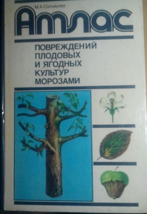 М.А. Соловьева. Атлас повреждений плодовых и ягодных культур морозами