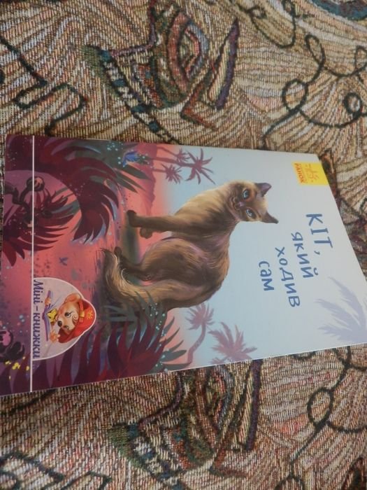 К. Кот. Мини книжка про кота