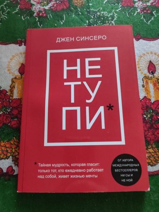 Д. Синсеро. Книга "Не тупи"