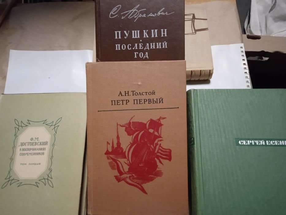 Ф.М. Достоевский, А.Н. Толстой, С. Есенин, С. Абрамович. 15 книг