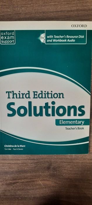Solutions Elementary. Книга для учителя