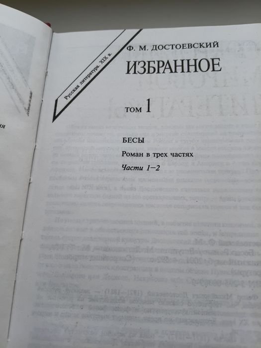 Ф.М. Достоевский. Бесы