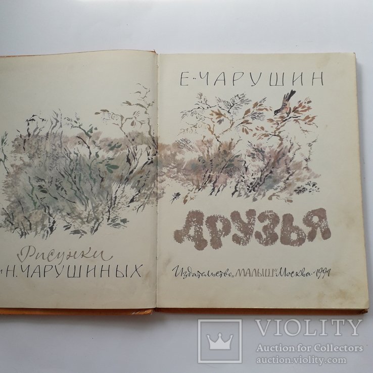 Е. Чарушин. Друзья