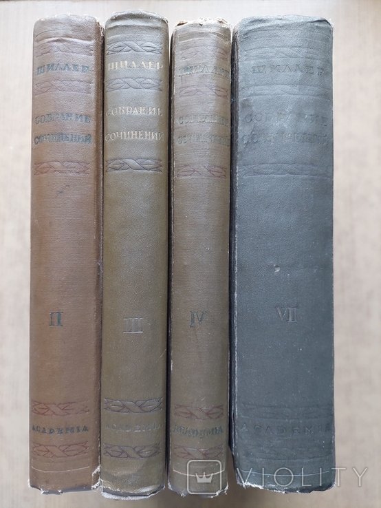 И.Х. Ф. Шиллер. Собрание сочинений в VIII томах