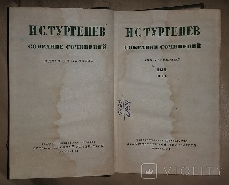И.С. Тургенев. Дым, новь