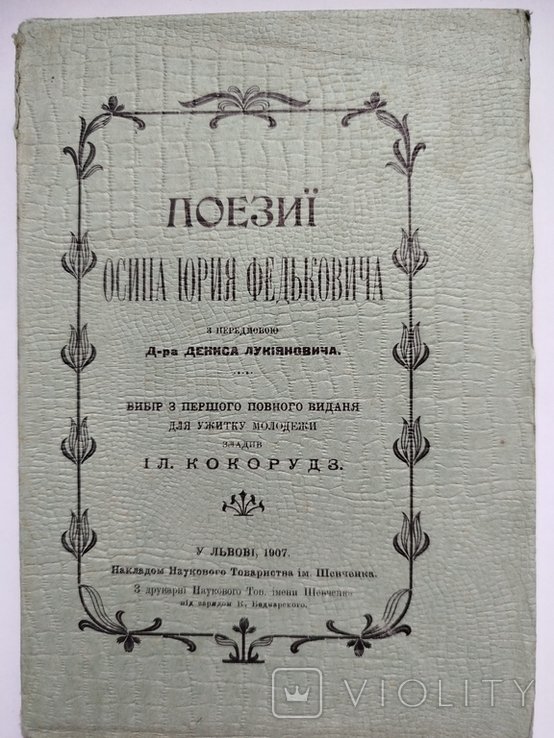 О.Ю. Федькович. Поэзии