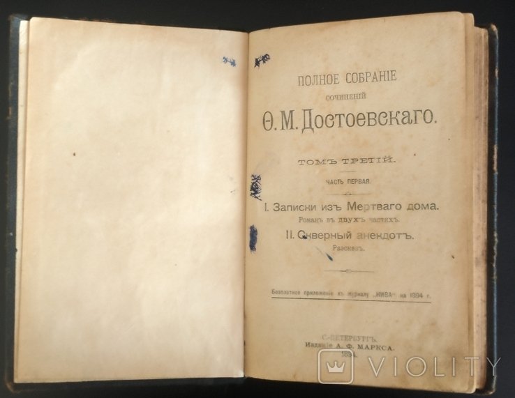 Ф.М. Достоевский. Полное собрание сочинений. Том 3