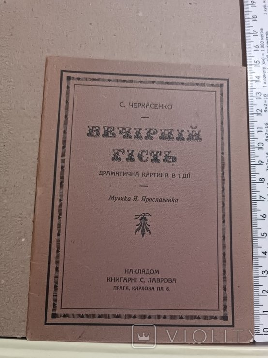 С. Черкасенко. Вечерний гость