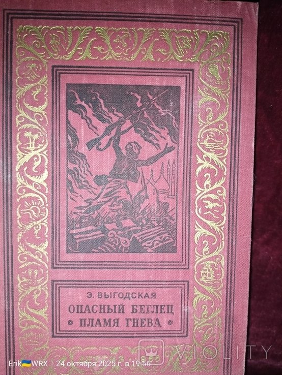 Э. Выгодская. Опасный Беглец, Пламя гнева