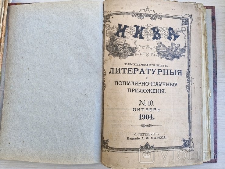Журнал "Нива". 1904 год