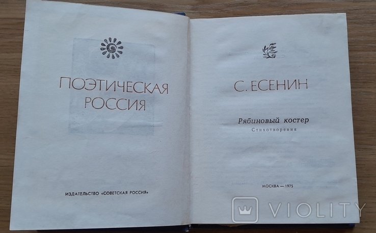 С.А. Есенин. Рябиновый костёр
